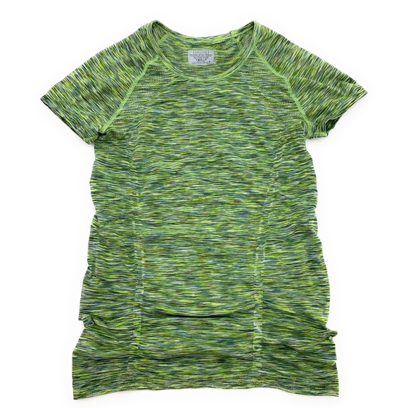 Athleta Tops - Athleta Yoga Running Green Workout Gym Tee Shirt Small